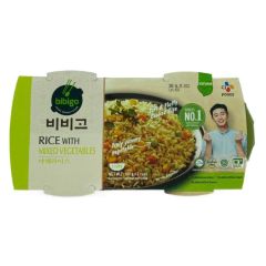 CJ bibigo Instant Rice with Mixed Vegetable 2x160g