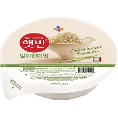 CJ Gekookte Rijst (50% Bruine Rijst) 210g