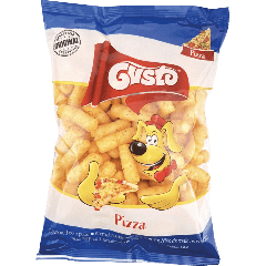 Gusto Maïs Puffs Pizza Smaak 80g