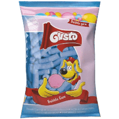 Gusto Maïs Puffs Kauwgom Smaak 80g