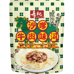 寿桃 沙嗲牛肉味河粉 130克