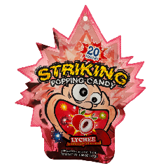 Yuhin Striking Popping Candy Lychee Flavour 30g
