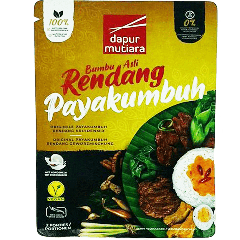 Dapur Mutiara Bumbu Rendang Originele Kruidenmix Smaak 50g