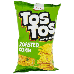 Dua Kelinci Tos Tos Tortilla Chips Roasted Corn 145g