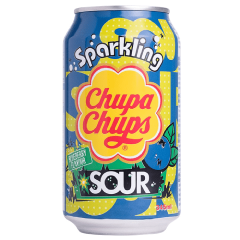 Chupa Chups 气泡饮料 酸蓝莓味 345毫升