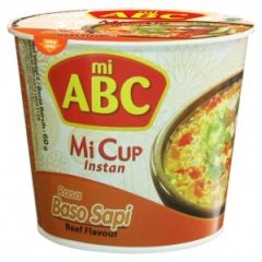 ABC 牛肉味桶面 60克 