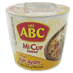 ABC 杯麵 咖喱雞肉味 60克 