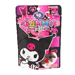 Bandai Namco Heart 4D Kuromi Gummy 80g