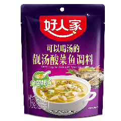 好人家 可以喝湯的靚湯酸菜魚調料 300克 