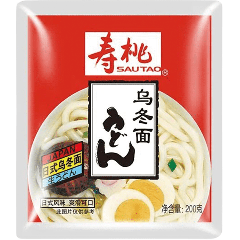 寿桃 乌冬面 200克 