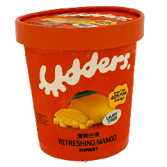 Udders急冻清爽芒果味雪糕 474毫升