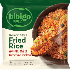 CJ Bibigo Bevroren Gebakken Rijst met Kimchi en Kip 450g
