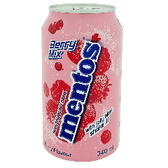 Mentos Non Sparkling Drink Berry Mix Flavour 340ml