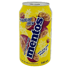 Mentos 非氣泡飲料 熱帶混合口味 340毫升
