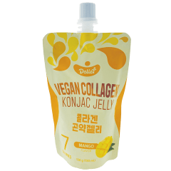 Delief 素食胶原蛋白魔芋果冻芒果味 120克