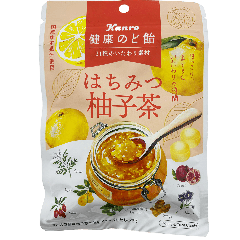 Kanro Throat Candy Yuzu Honey Flavor 80g