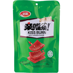 Wei-Long Kiss Burn Spicy Chicken Flav. 260g