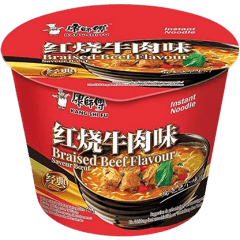Kangshifu Instant Noodles Braised Beef Bowl 110g