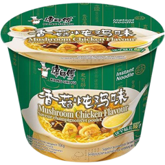 康師傅 香菇燉雞味碗麵 104克