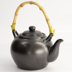 Yuzu Zwarte Theepot 17.5x14x11cm 850ml Mat Zwart