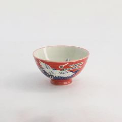 Tokyo Kawaii Rijstkom Kraanvogel (Rood) 11,5x6 cm