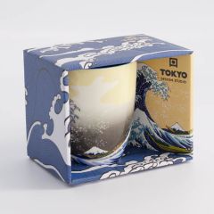 Kawaii Hokusai Mug W/Giftbox 8.5x10.2cm 340ml 