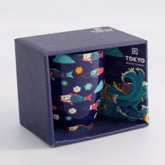 Kawaii Koinobori Mug W/Giftbox 8.5x10.2cm 340ml 