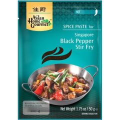 Asian Home Gourmet Kruidenpasta Roerbak Zwarte Peper 50g