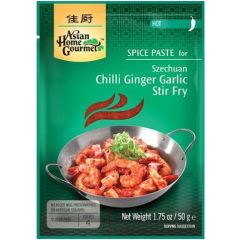 Asian Home Gourmet Kruidenpasta Szechuan Chili Gember Knoflook Roerbak 50g 