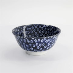 东京碗 15x7厘米 碎花