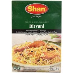 Shan Biryani Masala Recept & Kruidenmix 50g