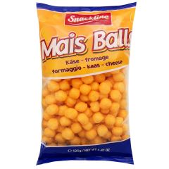 Snackline Cheese Balls Maissnack Salted 125g