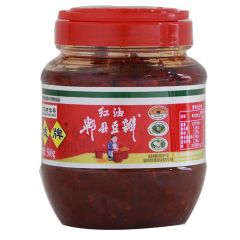 Greenfood Tuinbonensaus met Chili Olie 500g