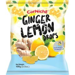 Corniche Ginger Lemon Drops 100g 