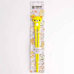 Tokyo Children Chopsticks Bear Yellow 22cm