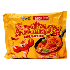 Baixiang Instant Noodles Crawfish Flavour 113g