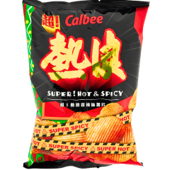 Calbee Potato Extra Pittige Smaak Chips 68g