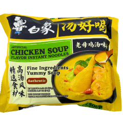 Baixiang Instant Noedels Kippenbouillon smaak 111g