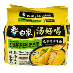 白象 汤好喝系列 鸡汤面 111克 x 5