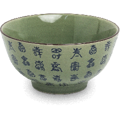 Oriental Kom Celadon Groen 11cm
