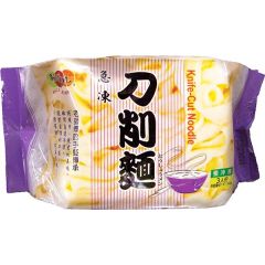 万里香刀削面 600g / Mong Lee Shang Frozen Knife Cut Noodle 600g