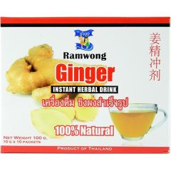 Ramwong Brand Instant Gember Drank 100g