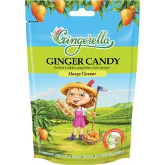 Gingerella Ginger Soft Candy Mango Flavour 85g 