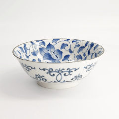 Tokyo 拉面碗 19x7.5cm 1100ml（桔梗花款）