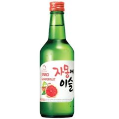 Jinro Soju With Grapefruit Flavor 360ml 13% Alcohol
