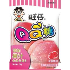 Hot Kid QQ Gummy Candy Peach Flav. 70g