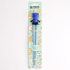 Tokyo Kinder Eetstokjes Panda Blauw 22cm