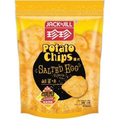 Jack & Jill Aardappel Chips Gezouten Ei Smaak 50g