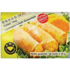 金钻石 青岛素菜春卷 10x50克 