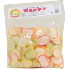 Nesia Kroepoek Bawang Happy 250g